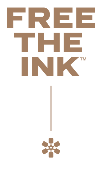 Free The Ink logo with small press icon